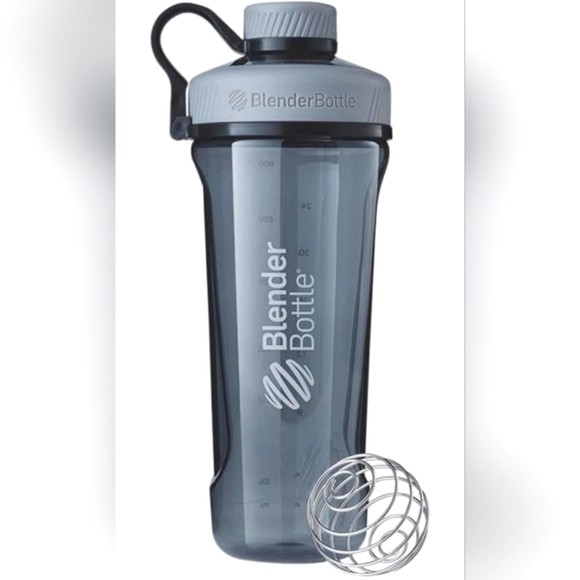 BlenderBottle 32oz Radian Tritan Water Bottle Shacker Bottle Peeble Gray - Picture 1 of 8